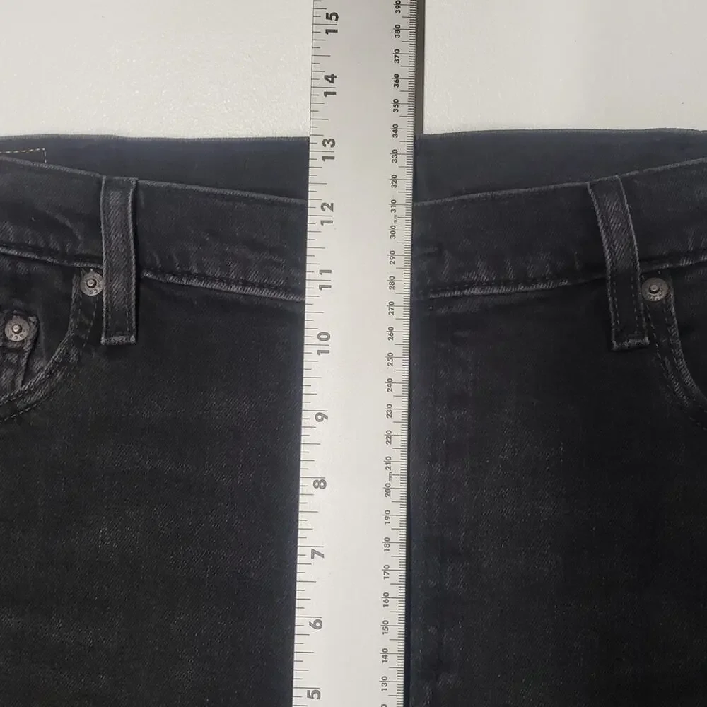 Levi's 510 Premium Denim Jeans Mens Size 38 x 30 Washed Black